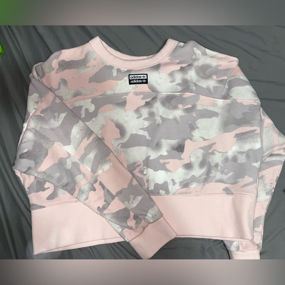 Adidas Wmns cropped crewneck sweater